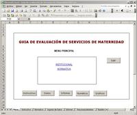 Guia de evaluación de Servicios de Maternidad